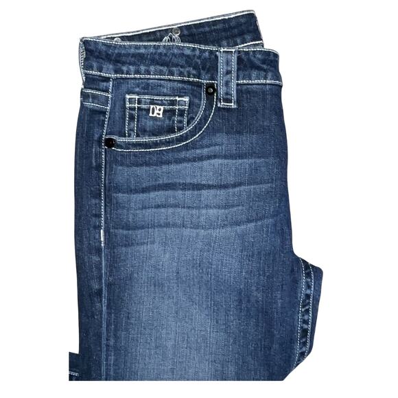 D9 Women's Turner Jeans Size 30 Bootcut Embellished Rhinestones 5-Pocket Styling - Picture 3 of 8